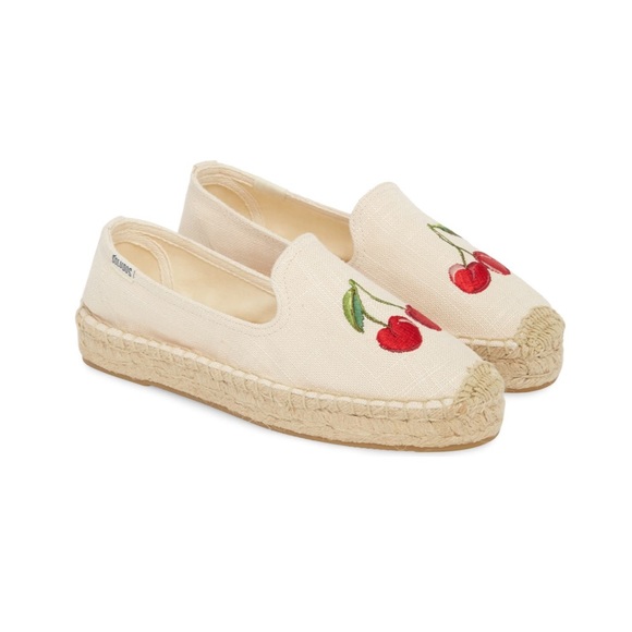 Soludos Cherry embroidered espadrilles - Picture 2 of 8